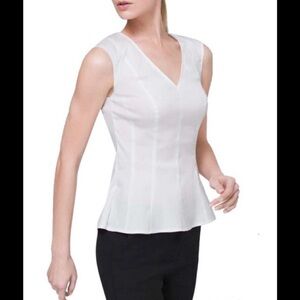 New White House Black Market V Neck Top